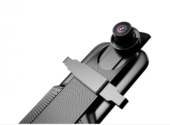 Дзеркало реєстратор Anytek T12+ Автомобільний відеореєстратор 9.66 дюймів з камерою заднього виду - фото 4