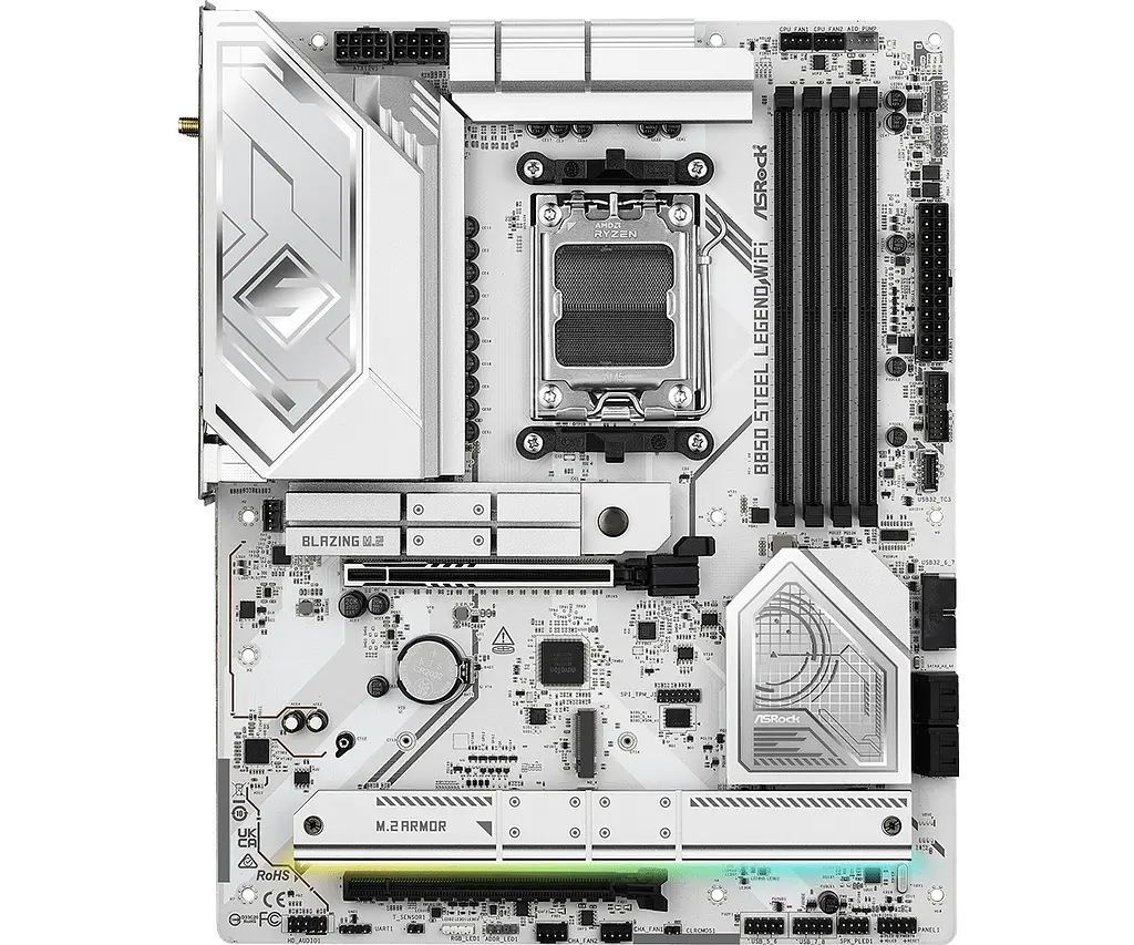 Материнська плата ASRock B850 Steel Legend WiFi Socket AM5 - фото 3