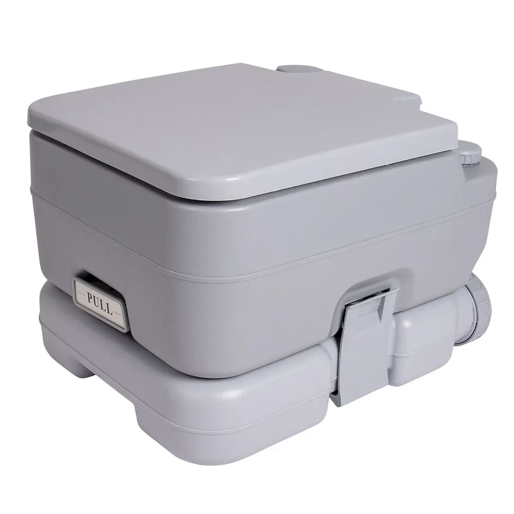 Биотуалет Bo-Camp Portable Toilet Flush 10 Liters Grey (5502825) - фото 10