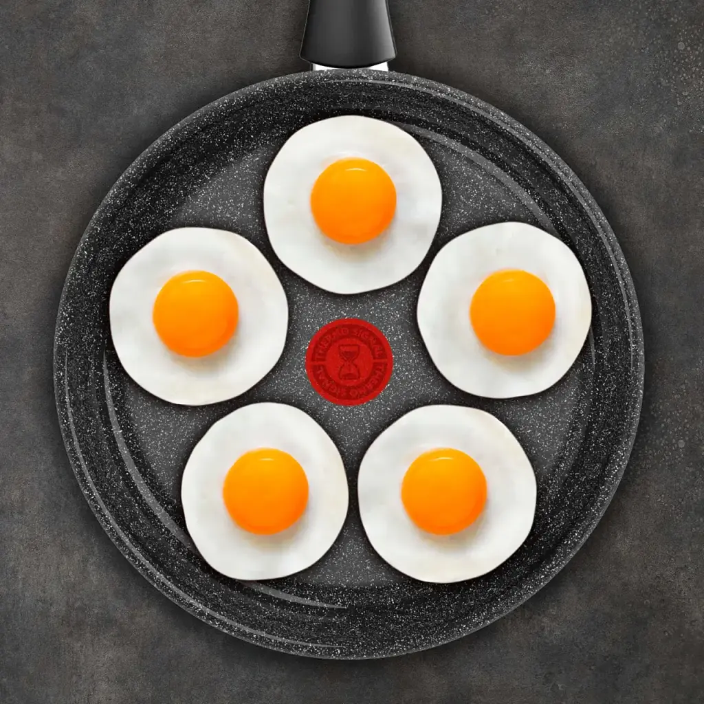 Сковорода универсальная Tefal Intens'Ceram 28см Ceramic (C41806) с керамическим антипригарным покрытием - фото 6