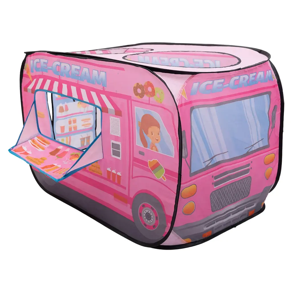 Намет дитячий ігровий LUGI HP-S-5NDP Фургон з морозивом 110х70х66 см рожевий - фото 9