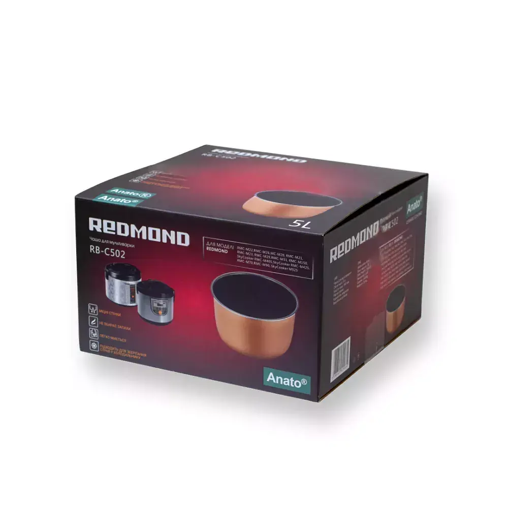 Чаша для мультиварок Redmond RB-C502 - фото 4