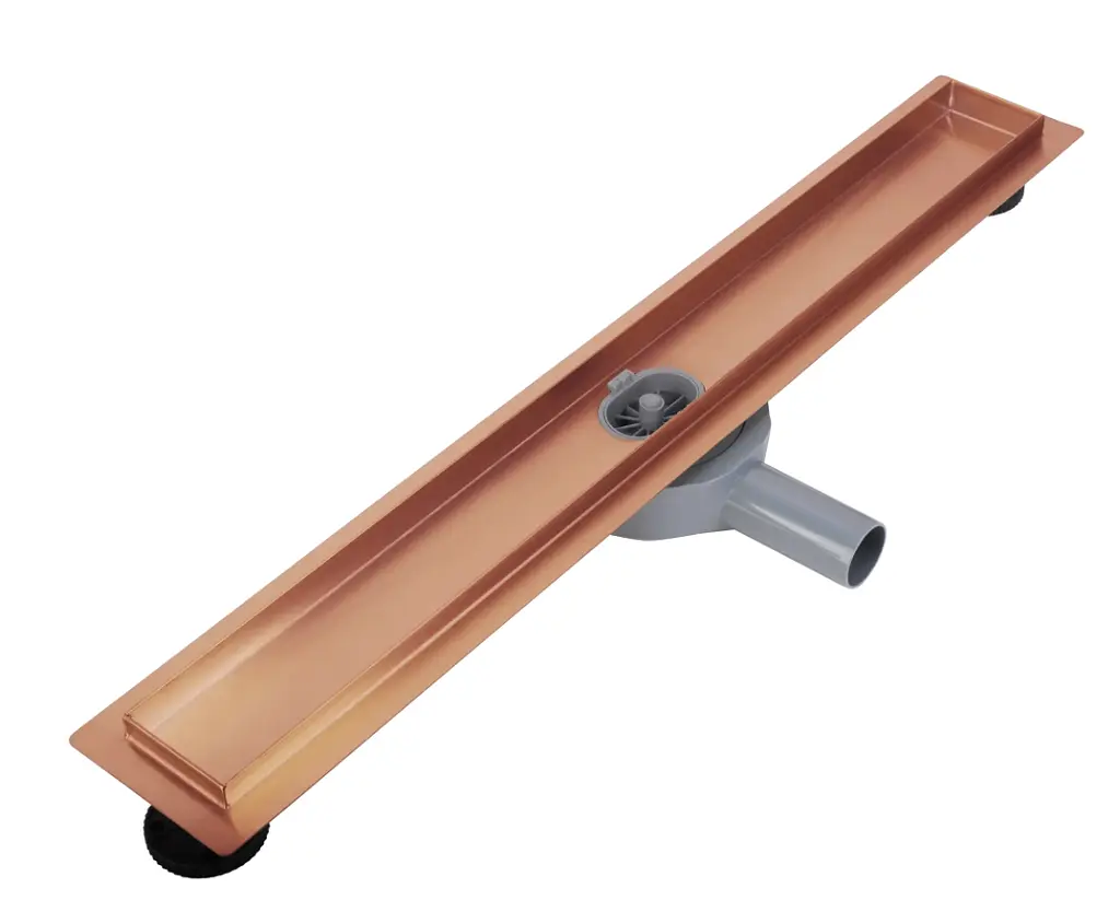 Душовий канал Rea Neox 80 Pro із сухим затвором brushed copper REA-G4802 - фото 6