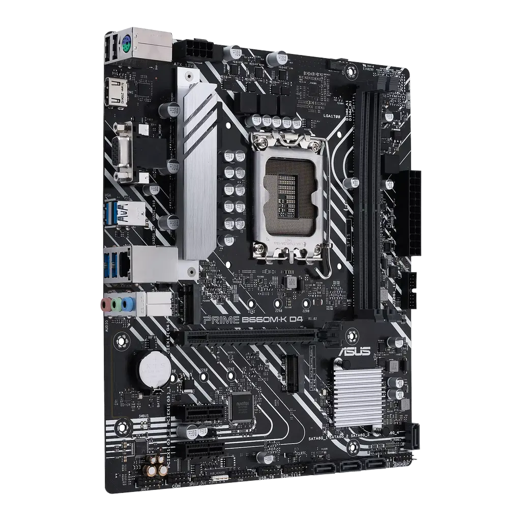 Материнська плата Asus B660M-K D4 Prime LGA 1700 (PRIME B660M-K D4) - фото 2