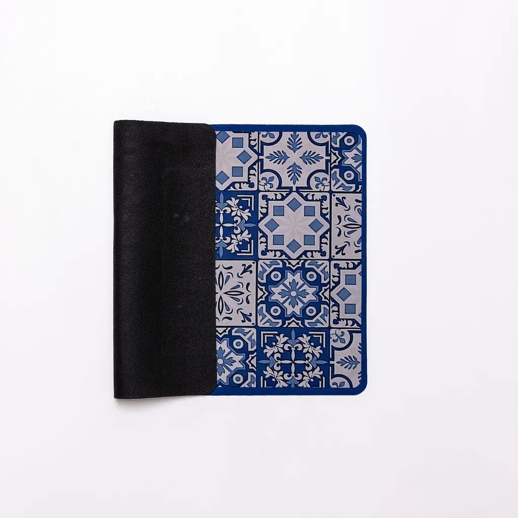 Диатомитовый коврик на кухню для сушки посуды 30×40 (см) моющий влагопоглощающий коврик на столешницу для посуды Синий Yiwu HP-42-18 - фото 3