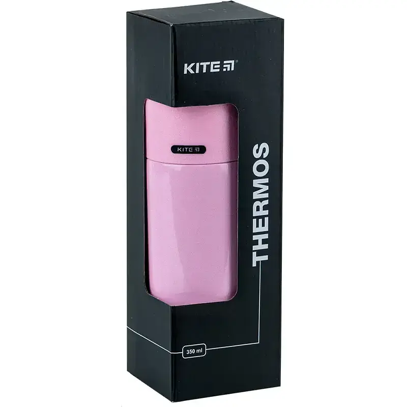 Термос Kite Pearl K24-302-3, 350 мл рожевий (K24-302-3) - фото 4