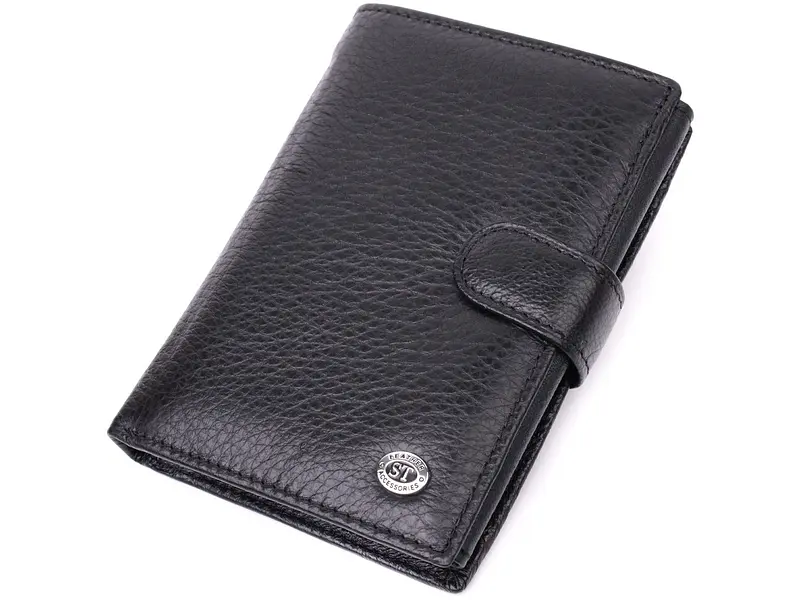 Чоловічий шкіряний гаманець ST Leather 10.5х14х2 см acs0028304