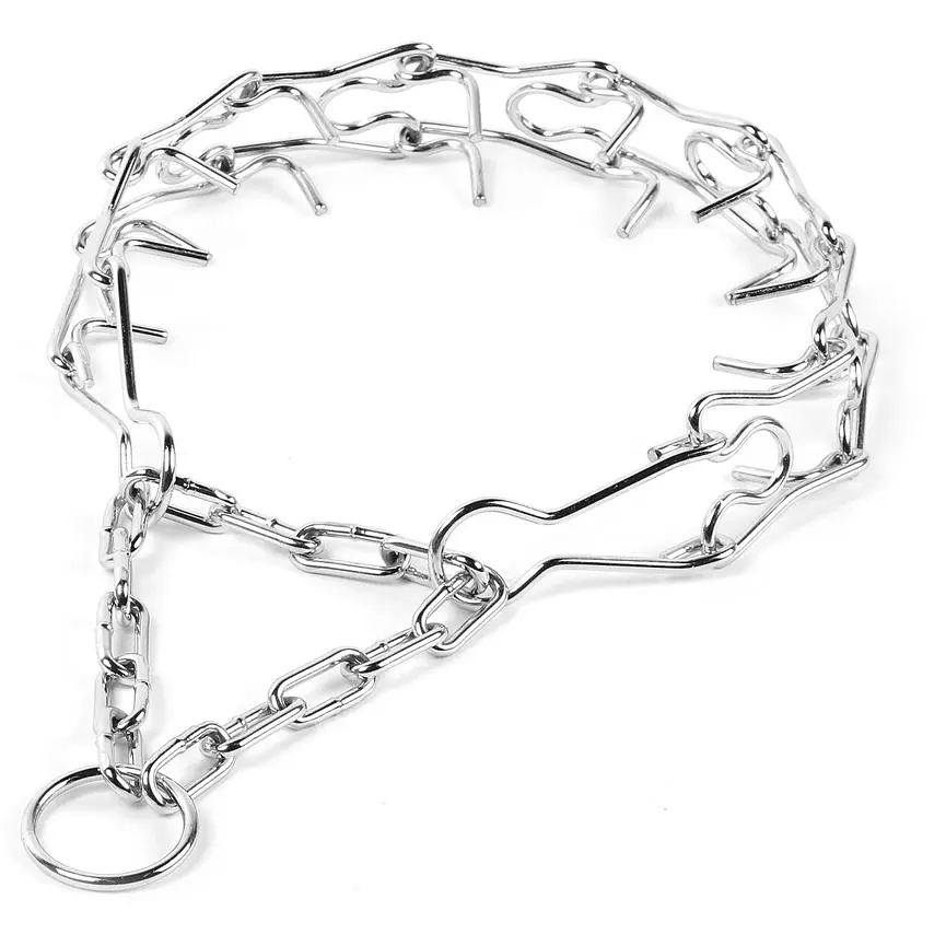 Суворий нашийник для собак Collar №2, дротяний, середній, 50x3 см - фото 2