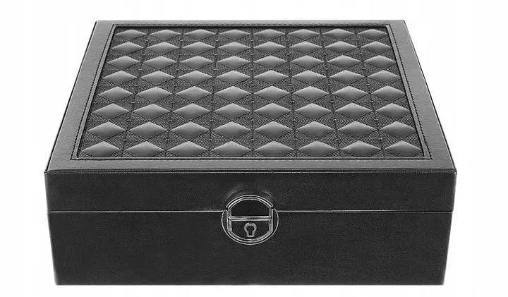 Скринька для прикрас, скриня для біжутерії, органайзер для прикрас Чорний колір - фото 6