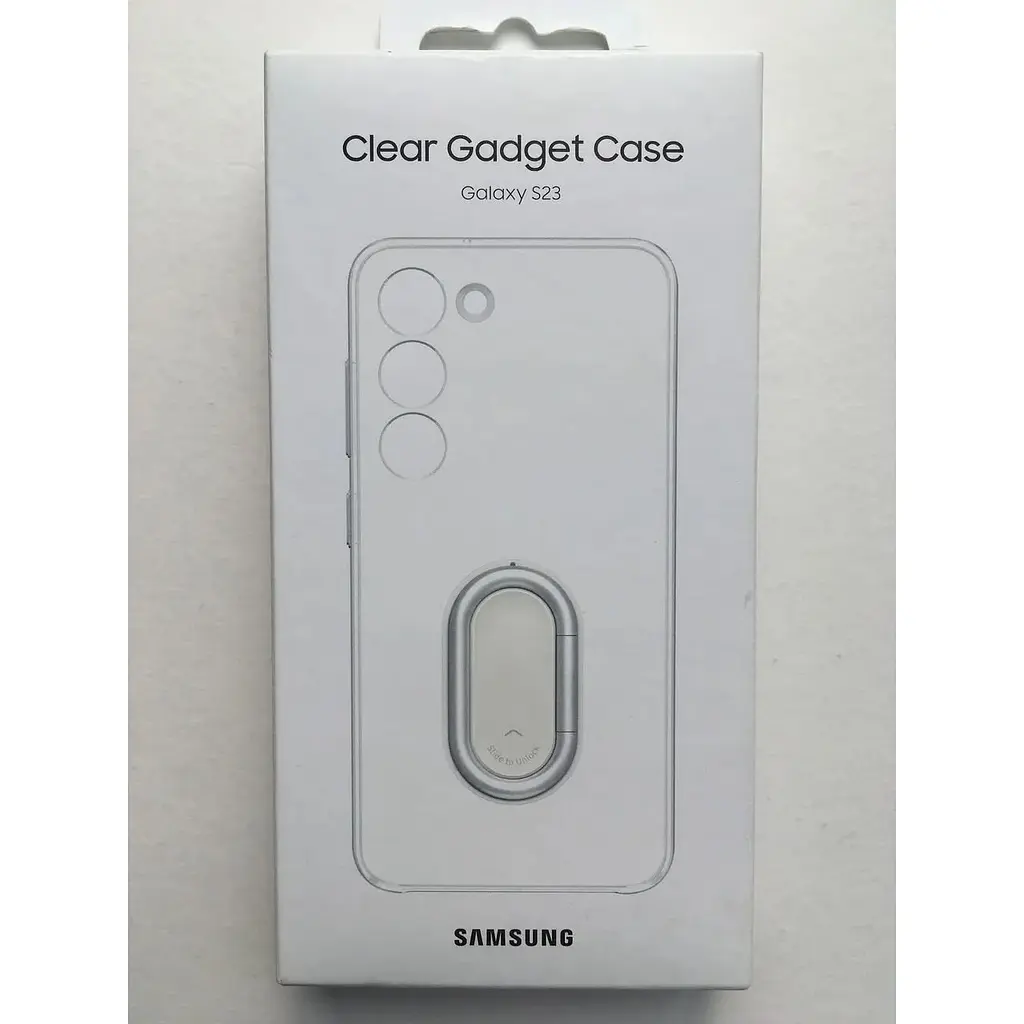 Оригинальный прозрачный чехол Samsung для Galaxy S23 (6.1") Clear Gadget Case EF-XS711CTEGRU Crystal - фото 3