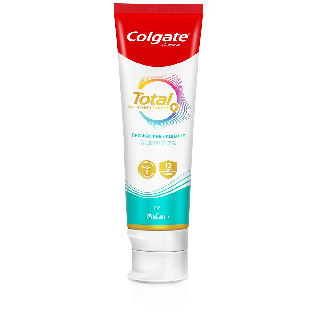 Зубна паста Colgate Total Активний захист 12 професійне чищення гель 125 мл - фото 3
