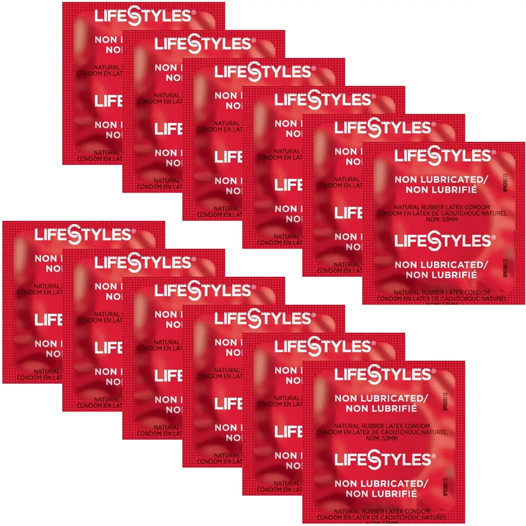 Презервативи LifeStyles Non-Lubricated без змазки 12 шт. (ROZ6400230479) - фото 2