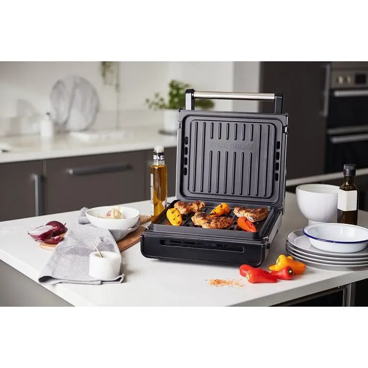 Гриль George Foreman Smokeless Grill притискний 1575 Вт чорний (28000-56) - фото 12