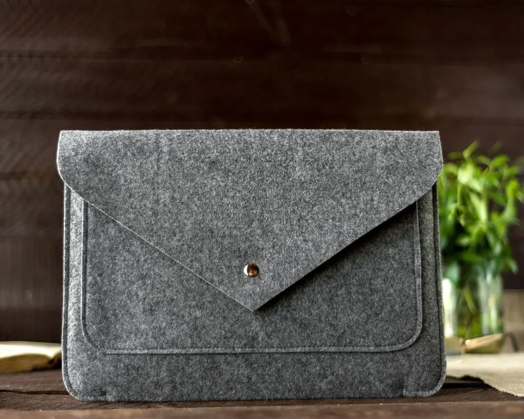 Чохол Gmakin Apple MacBook Pro 14` GM07-14 Felt Case (Grey) [73583] - фото 10