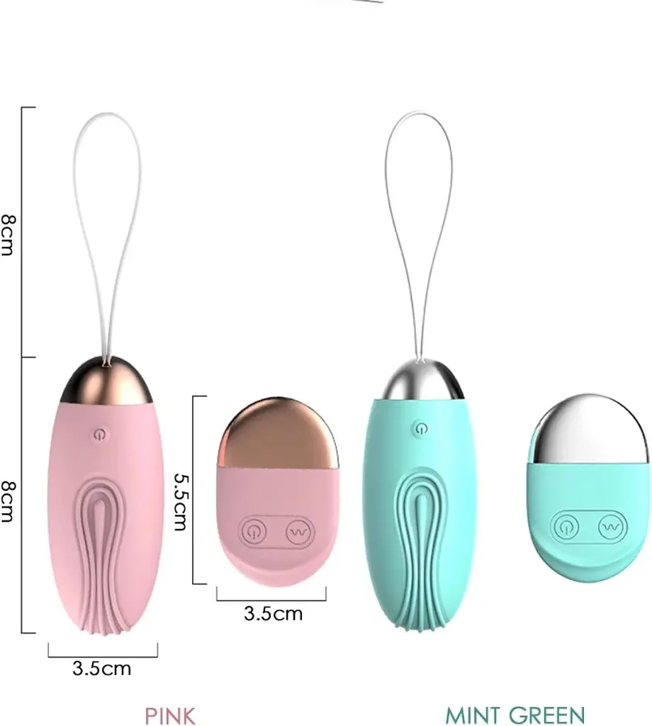 Віброяйце Argus Remote Vibrating Egg 7.9 см м'ятний - фото 2