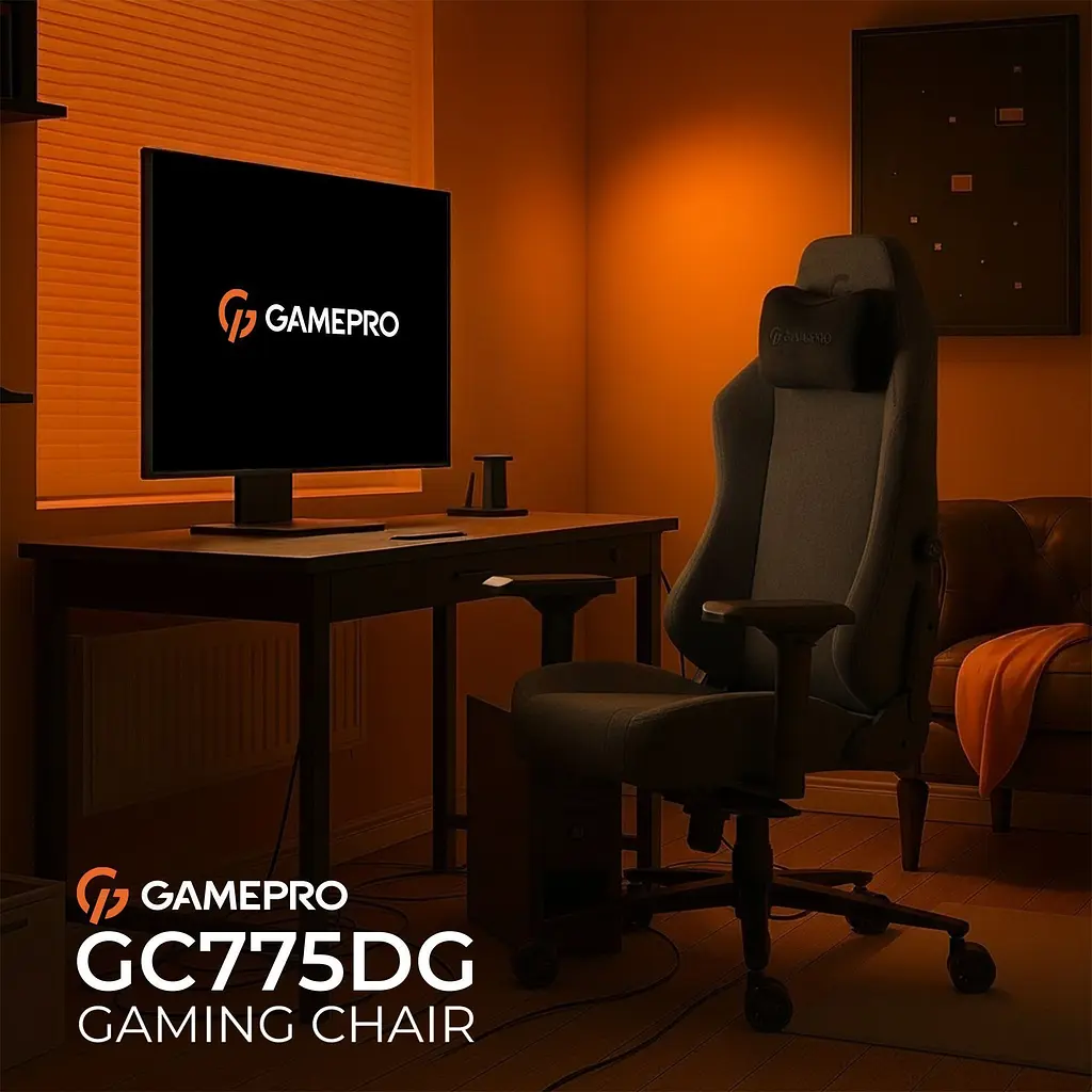 Геймерське крісло GamePro GC775DG Fabric Dark Gray [148906] - фото 10