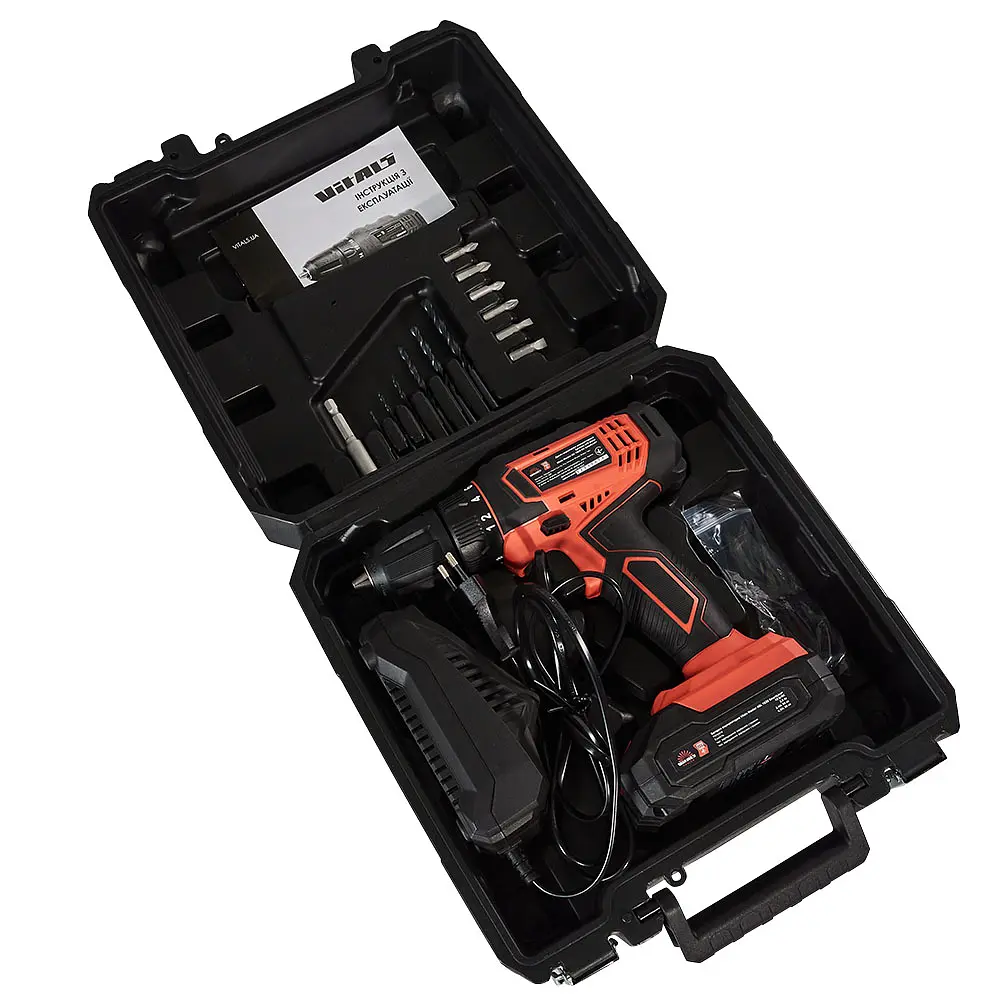 Дриль-шуруповерт акумуляторний Vitals Master AU 1825 Kit SmartLine+ - фото 9