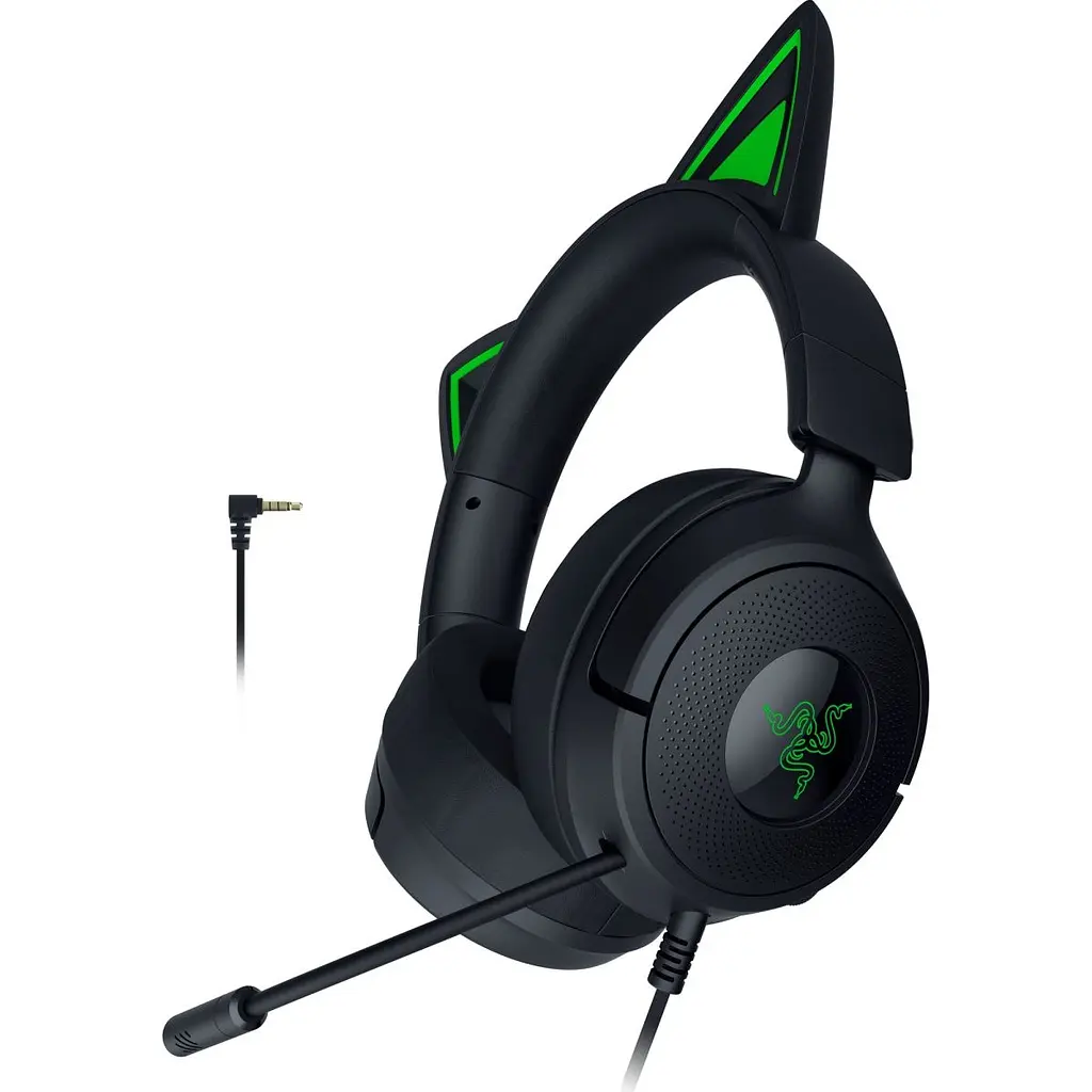 Ігрові навушники Razer Kraken Kitty V3 X Wired Black (RZ04-05350200-R3M1) [171104] - фото 6