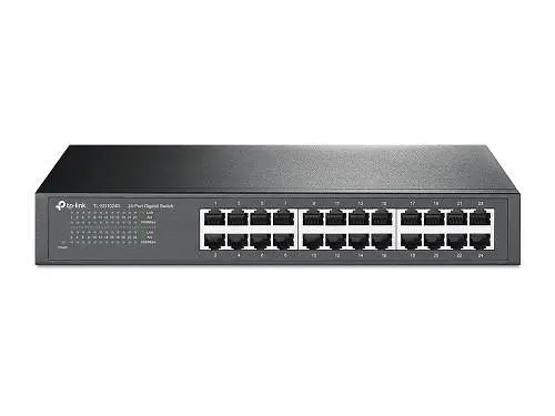 Комутатор TP-LINK TL-SG1024D, 24x100/1000 Mb/s, некерований