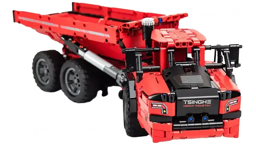 Конструктор Onebot Engineering vehicle articulated Xiaomining truck OBLKSC59AIQI GP00090CN - фото 4