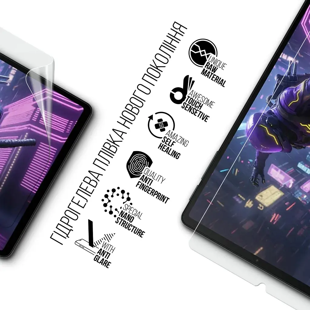 Плівка захисна Armorstandart Matte hydrogel Black Shark Gaming Tablet (ARM93567) - фото 2