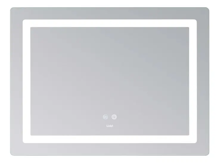 Дзеркало Lidz Kubis (KU2) 800х600 мм з LED-підсвічуванням Touch LD78LF9048060 - фото 3