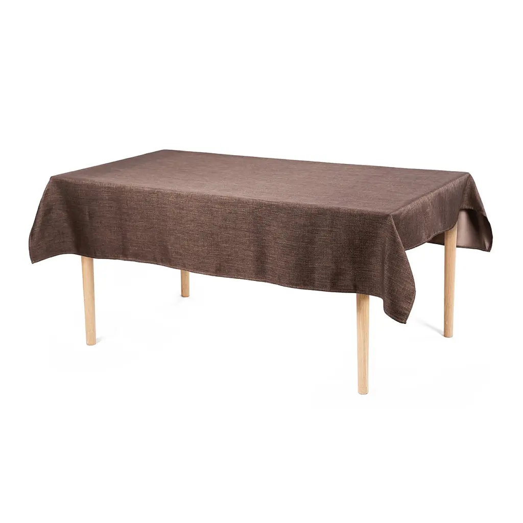Скатертина Sonex Jordan 120х140 см коричнева (SO102564) - фото 2