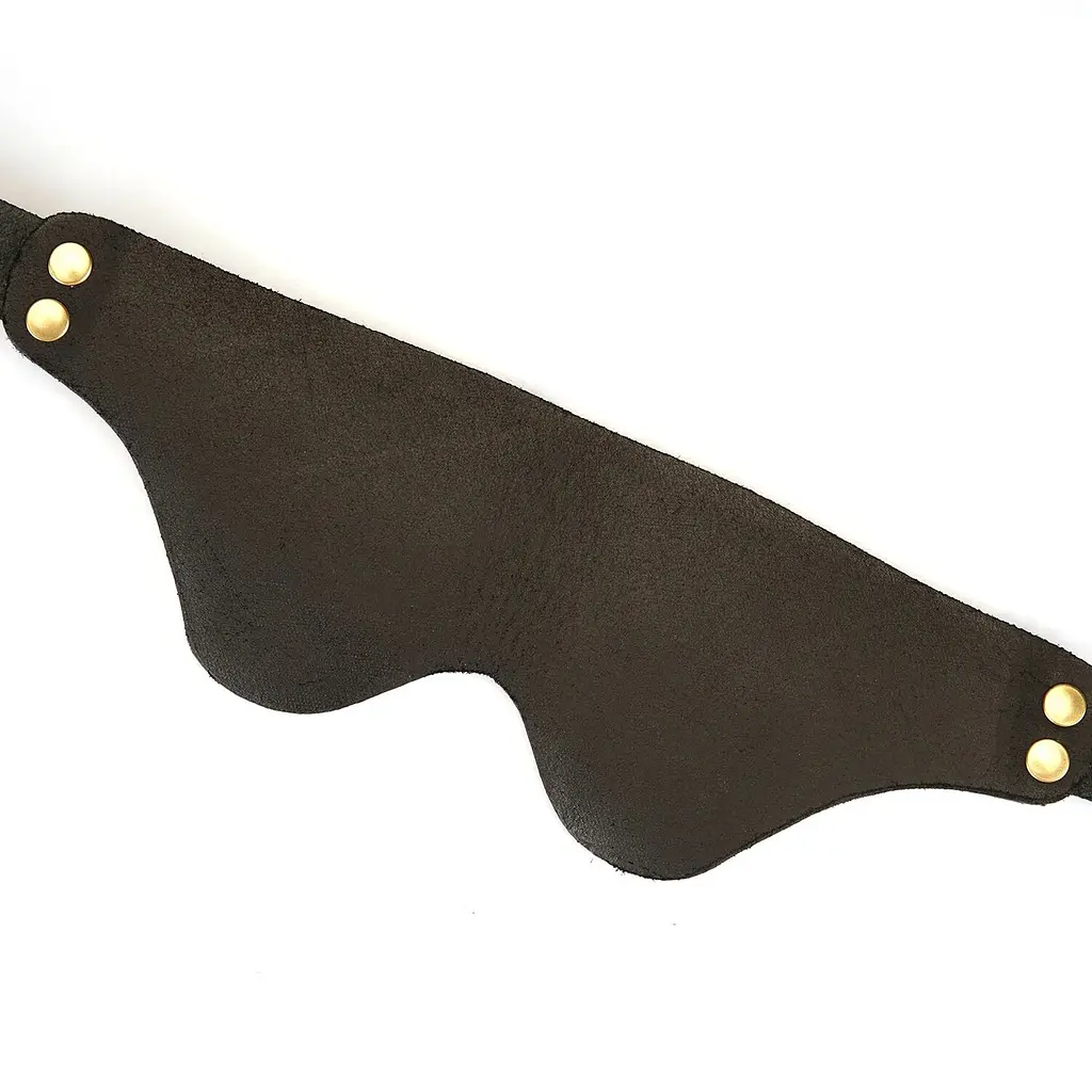 Шкіряна маска на очі Liebe Seele Samurai Blindfold SX2814 104161 - фото 6