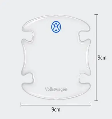 Комплект захисних плівок Нано під ручки авто Volkswagen 4 шт. - фото 3