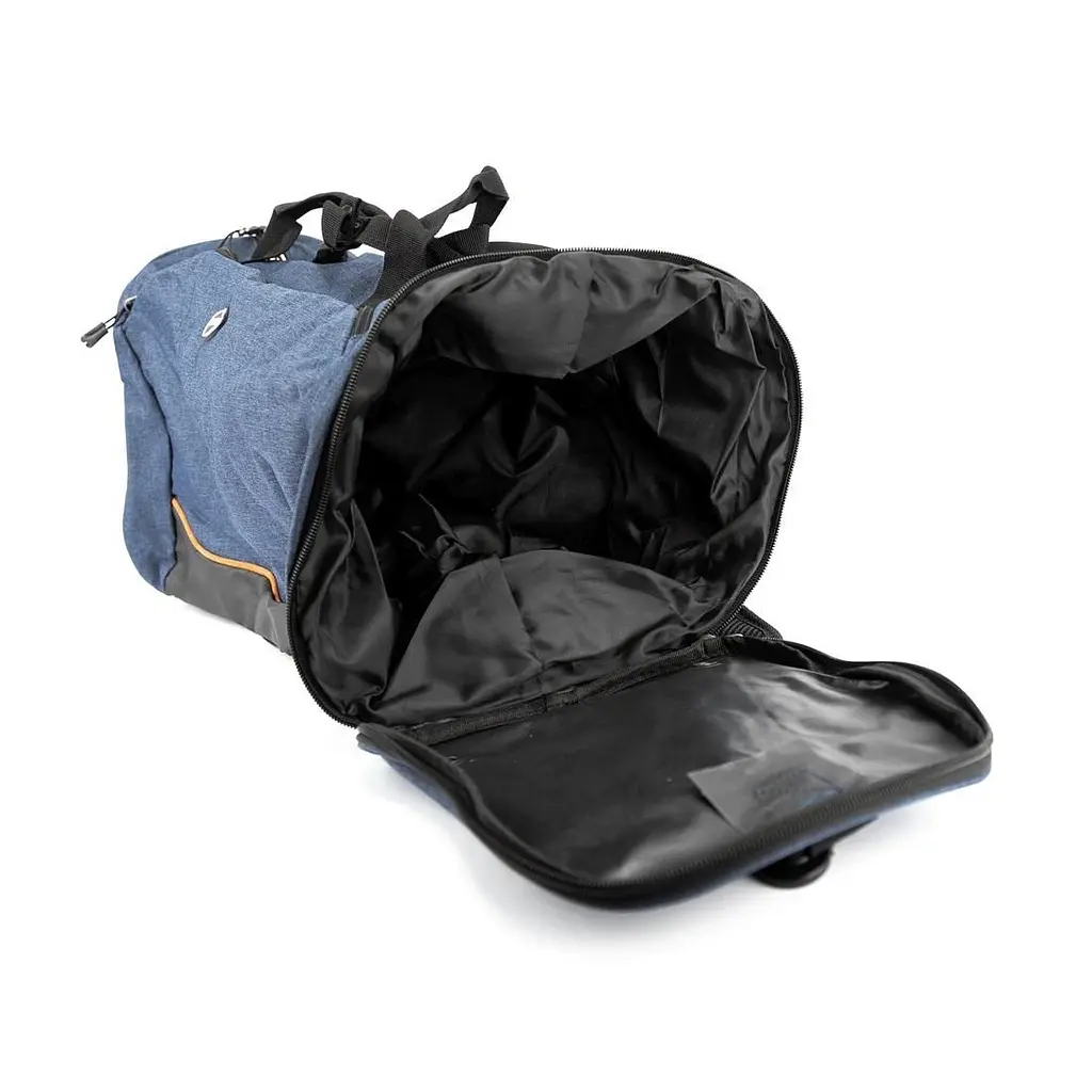 Дорожня міцна текстильна сумка Confident TB7-T-6817BL синя - фото 4