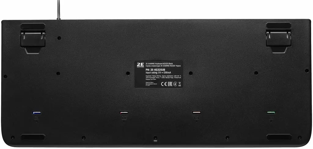 Клавиатура 2E Gaming KG325 LED Black (2E-KG325UB) - фото 5