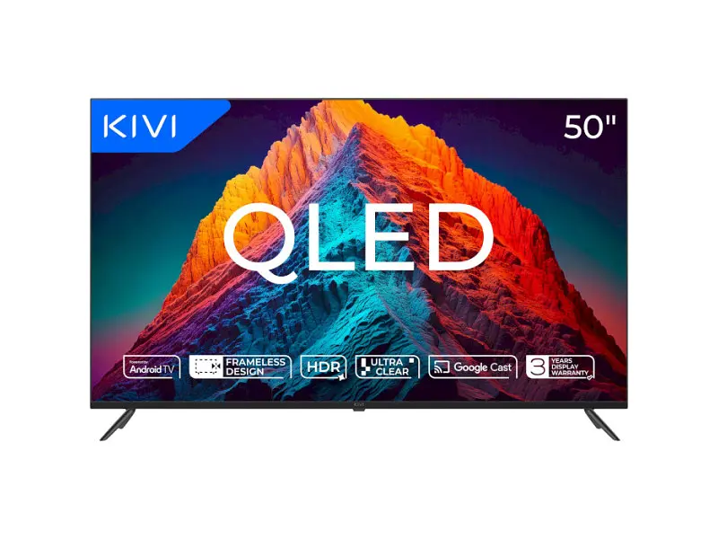 Телевізор Kivi 50'' UHD Prime E5 QLED (50U770QB)