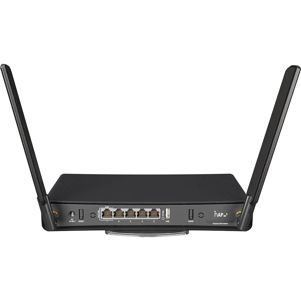 Бездротовий маршрутизатор (роутер) Mikrotik hAP ax3 (C53UiG+5HPaxD2HPaxD) [86833] - фото 3