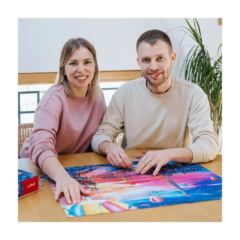 Пазл Trefl Premium Plus Disney Міккі та Мінні в Парижі 1000 елементів (5900511109177) - фото 6