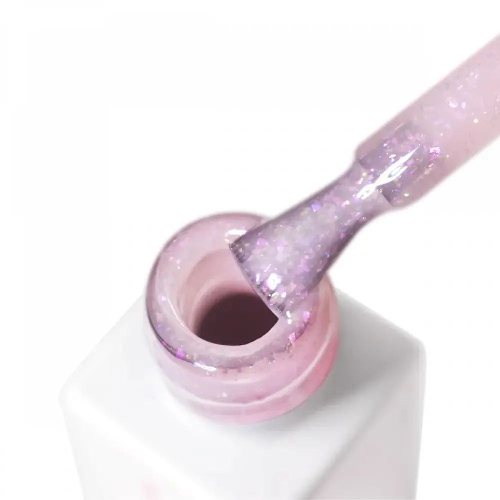 Рідкий гель для укріплення та моделювання PolyLiquid Gel 07 Delicate Blush рожевий JOIA vegan 8 мл - фото 5