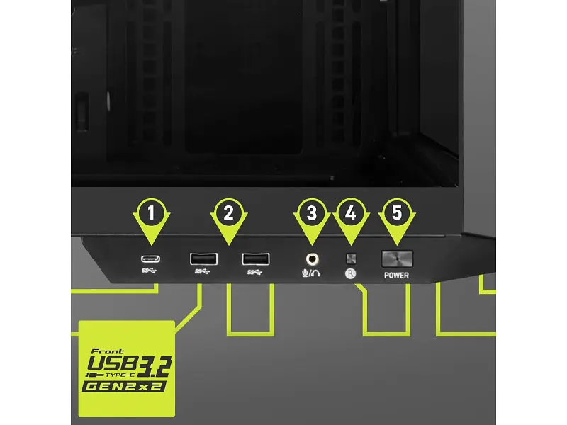 Корпус MSI MAG Pano 100L PZ Black - фото 4