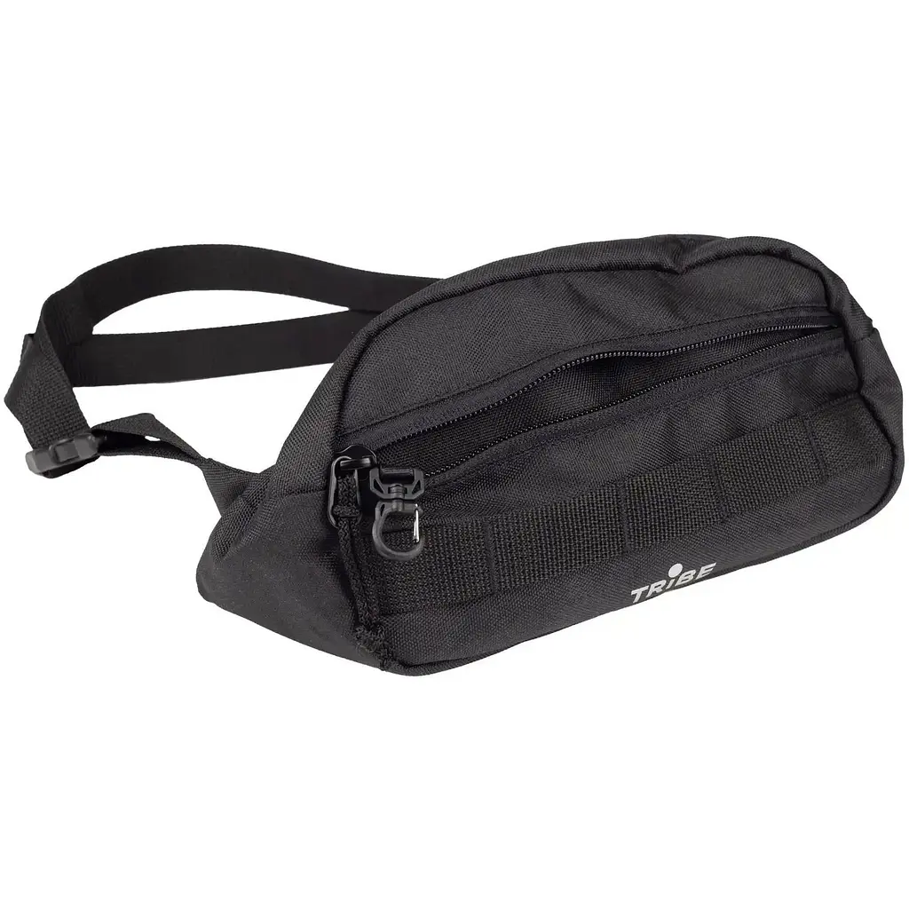 Поясна сумка Tribe Waist bag 2.5 л T-ID-0002 Black (1042-T-ID-0002-black) - фото 5