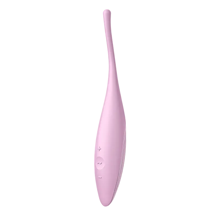 Стимулятор Satisfyer Twirling Joy клітора, 18х3.4 см рожевий