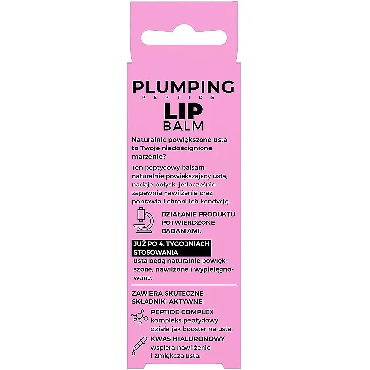 Пептидный бальзам для увеличения губ Bielenda Plumping Pertide Lip Balm 10 г - фото 3