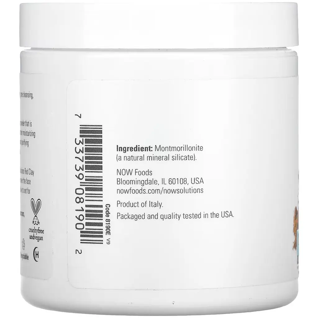 Червона глина Now Foods Red Clay Powder 170 г - фото 2