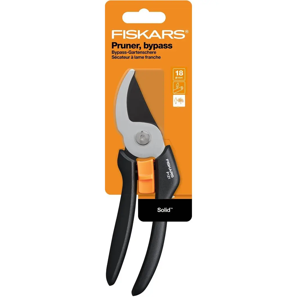 Площинний секатор Fiskars Solid P121 (1057160) - фото 6