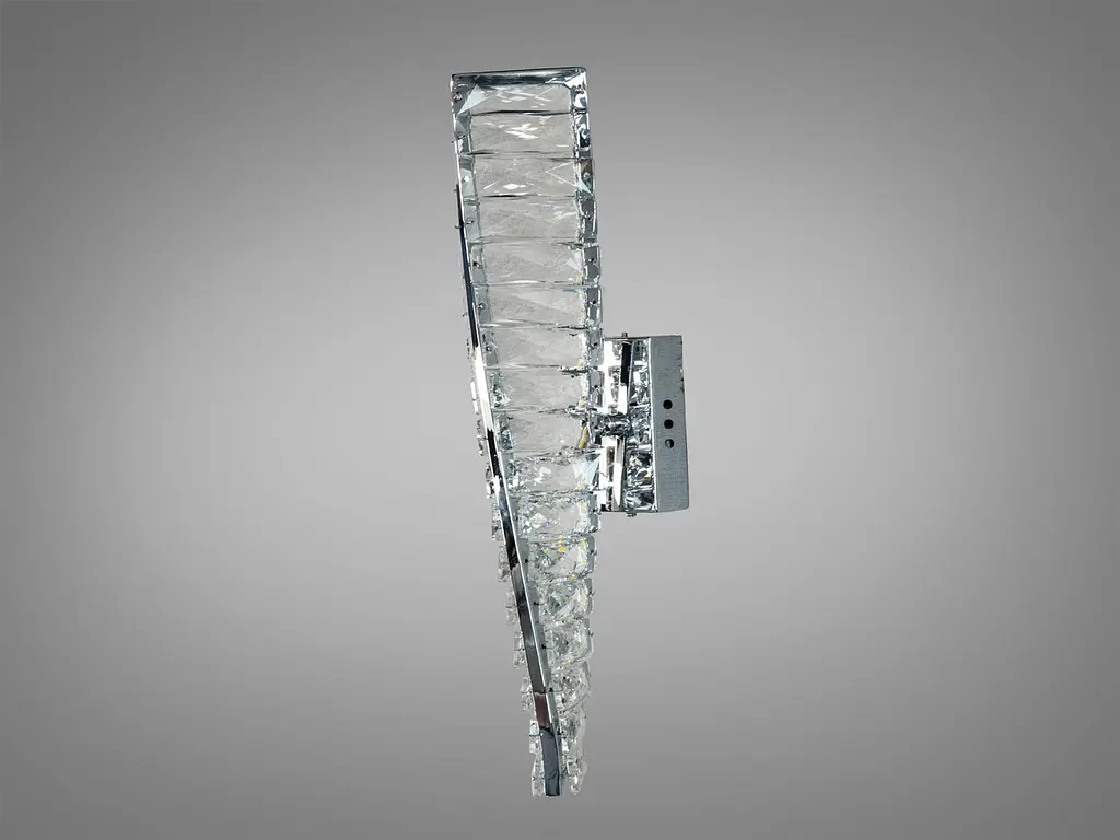 Настенный светильник Diasha 531/1B-400CH золото хрусталь LED 15W - фото 3