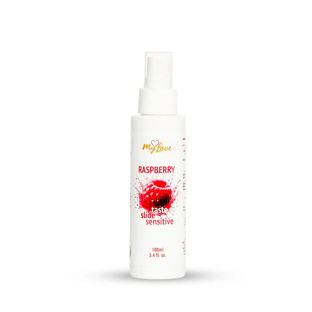Лубрикант на водній основі MyLove Taste Slide Sensitive Raspberry, 100 мл