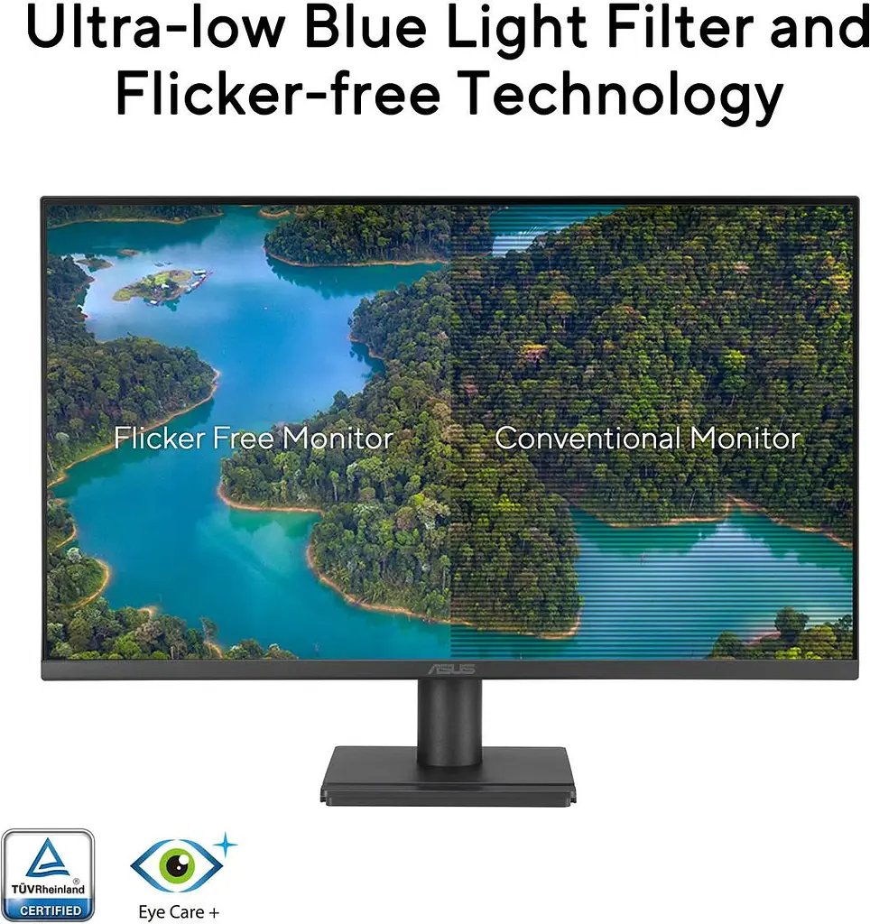 Монітор Asus 27` VA279HG (90LM04J1-B02371) IPS Black 120Hz - фото 10