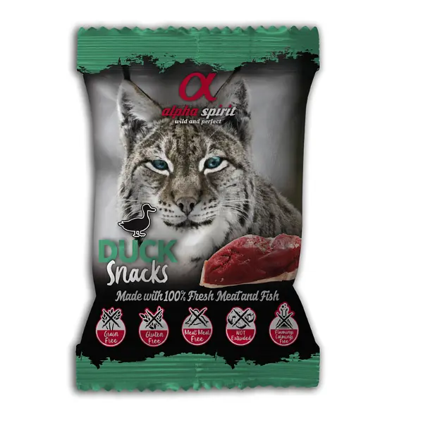 Ласощі для котів Alpha Spirit Duck Snacks for Cat з качкою 50 г as8008350