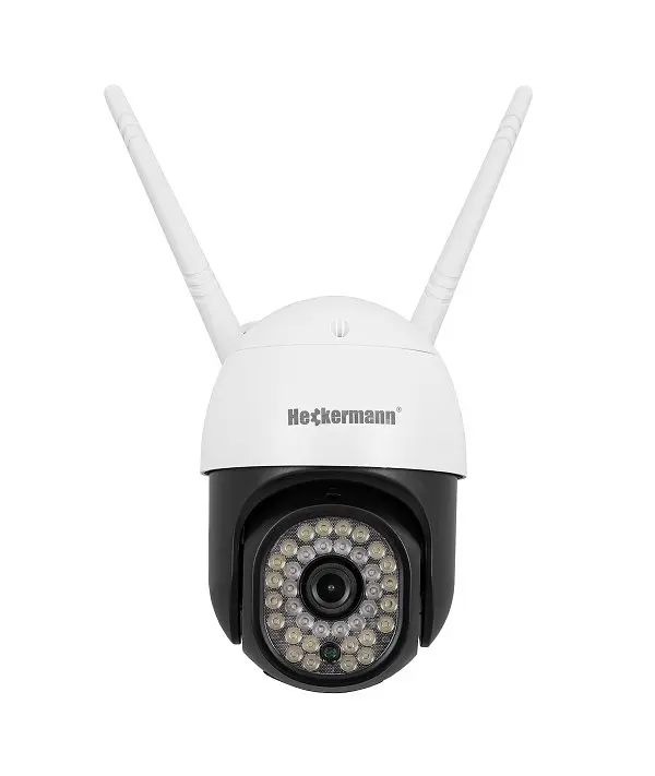 IP-камера видеонаблюдения Wi-Fi Heckermann C19 + карта 16 ГБ уличная поворотная - фото 9