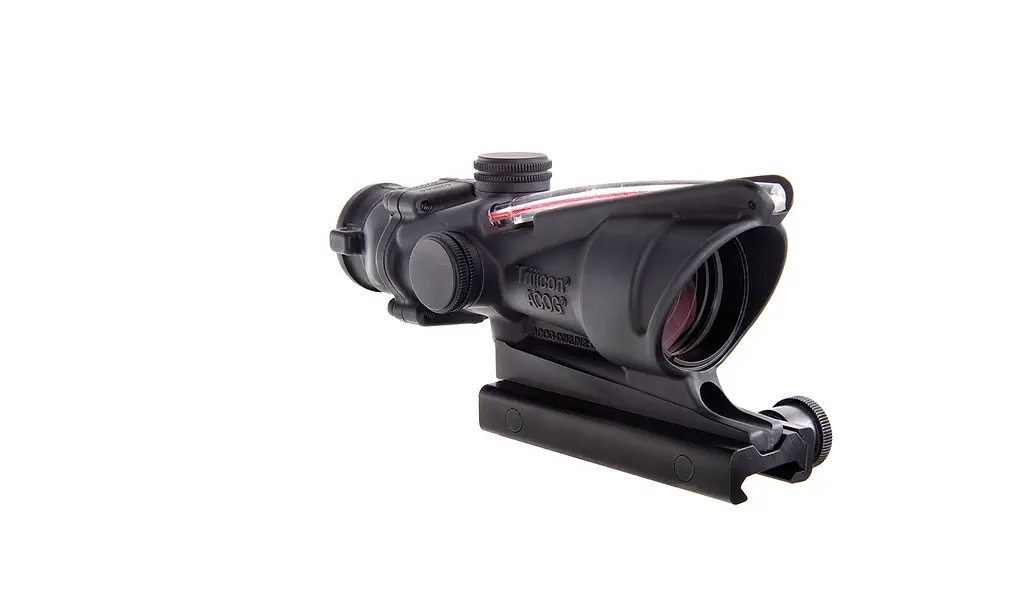 Приціл Trijicon ACOG 4x32 Dual Illuminated Red Chevron BAC NS - фото 2