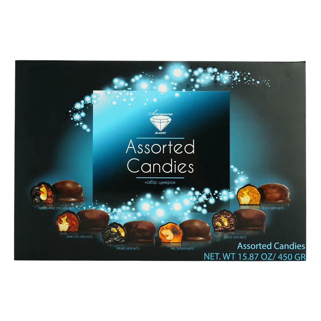 Набір цукерок Аметист Плюс "Асорті" 450 г - фото 2