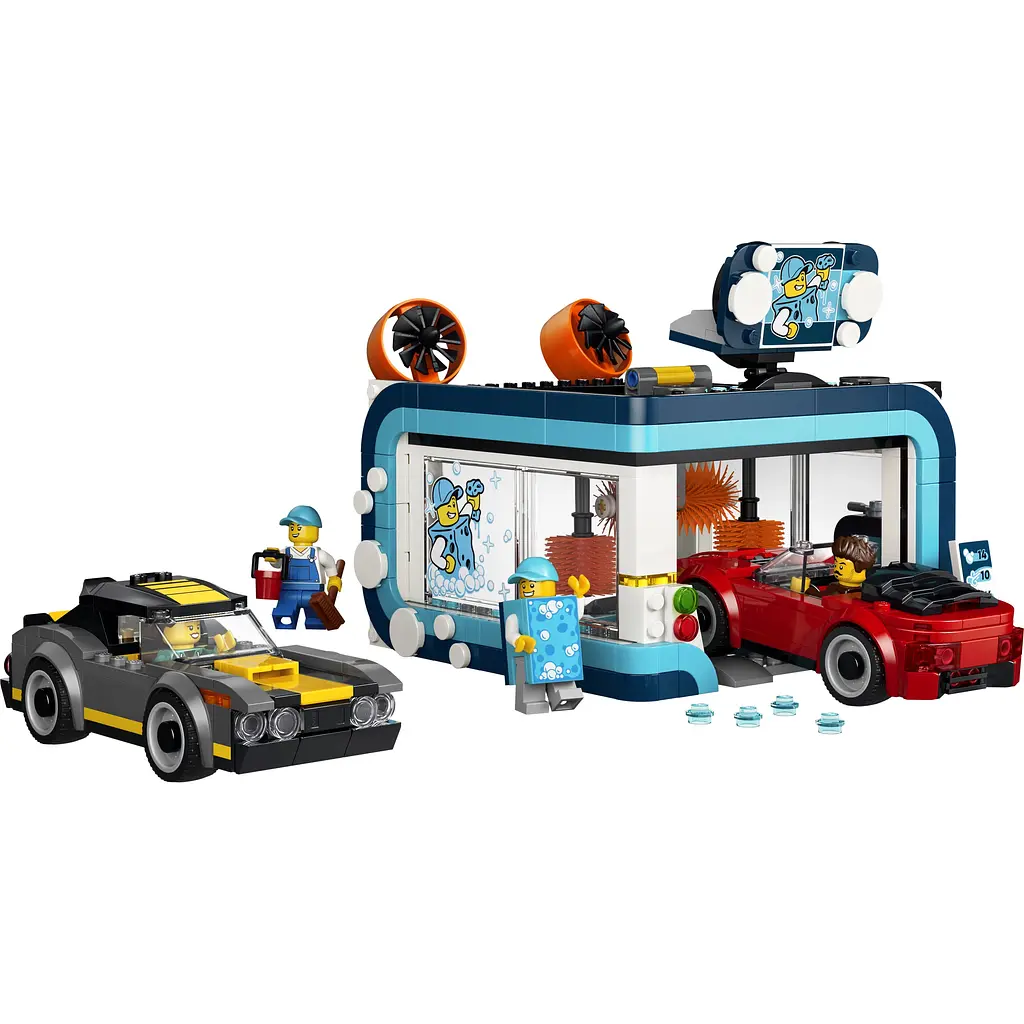 Конструктор LEGO City Тунельна автомийка (60497) - фото 7