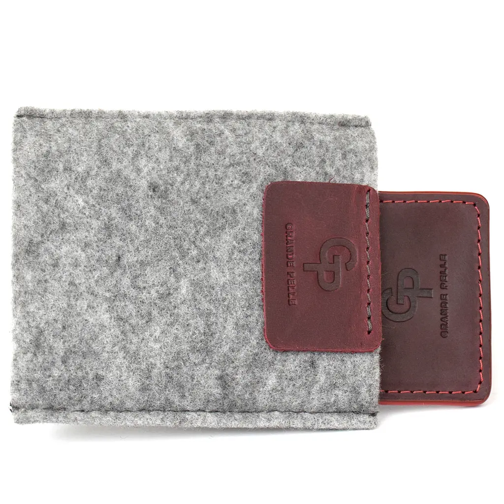 Шкіряний картхолдер GRANDE PELLE 6.5х9.5 см acs0025925 - фото 5
